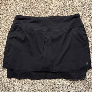Black Athleta Skort Medium EUC